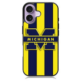 Michigan iPhone 16 Case DC1146