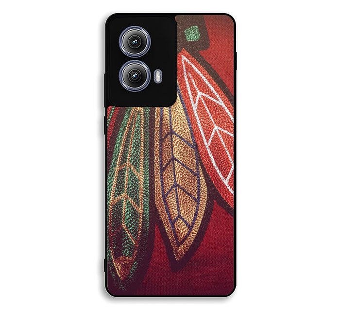 Blackhawks Chicago F Motorola Moto Edge 2024 Case DC1331
