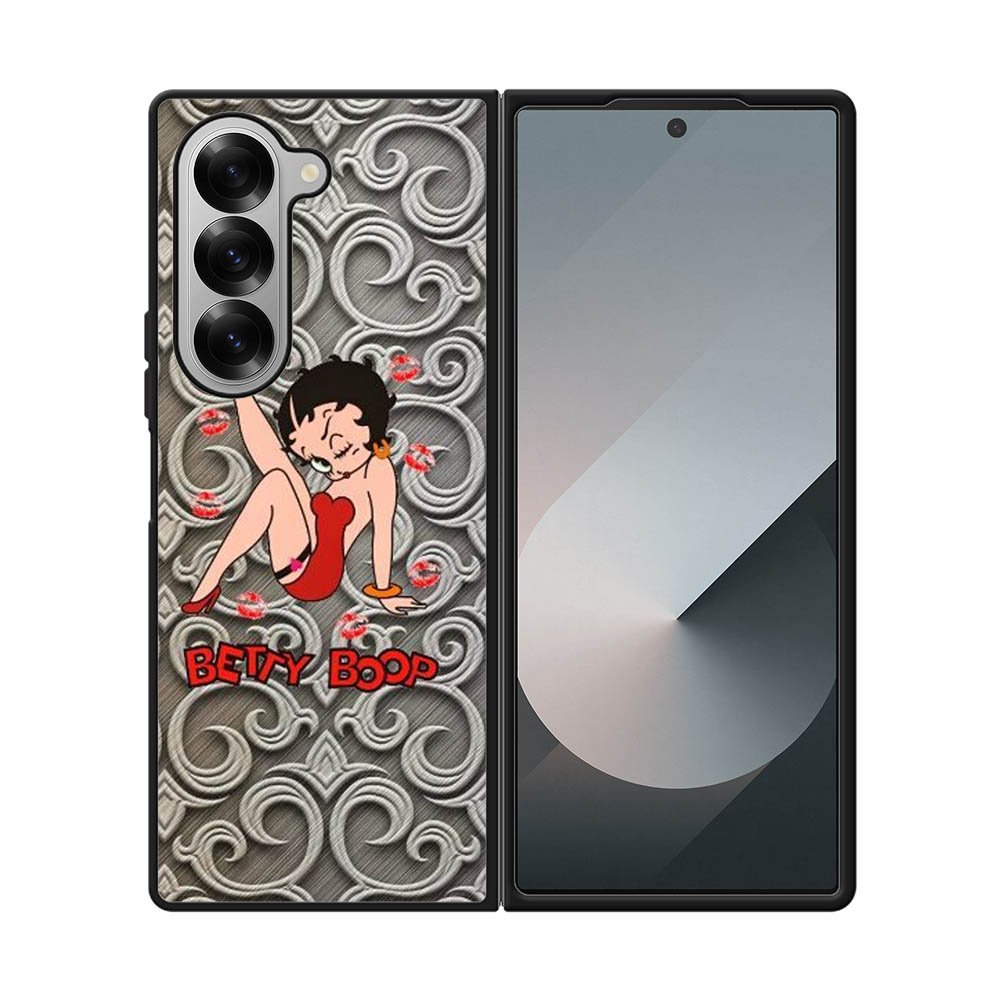 Betty Boop Kiss Samsung Galaxy Z Fold 7 5G Case