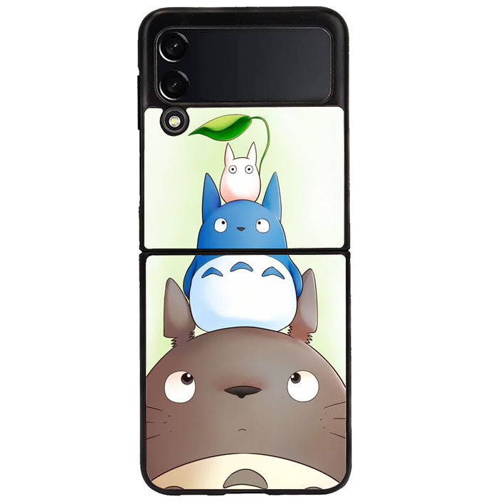 Totoro and Friend Samsung Galaxy Z Flip 4 5G 2022 Case