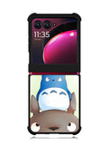 Totoro and Friend Motorola Moto Razr Plus 2023 , Moto Razr+ 2023 Case
