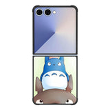 Totoro and Friend Samsung Galaxy Z Flip 7 5G Case