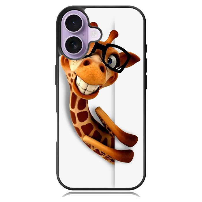 Funny Giraffe iPhone 16 Case DC0666