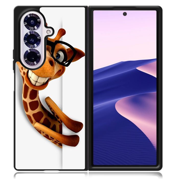 Funny Giraffe Samsung Galaxy Z Fold 7 Case DC0666