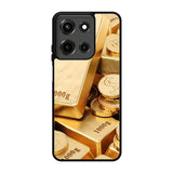 Fine Gold Motorola Moto G 5G 2025 Case DC2731
