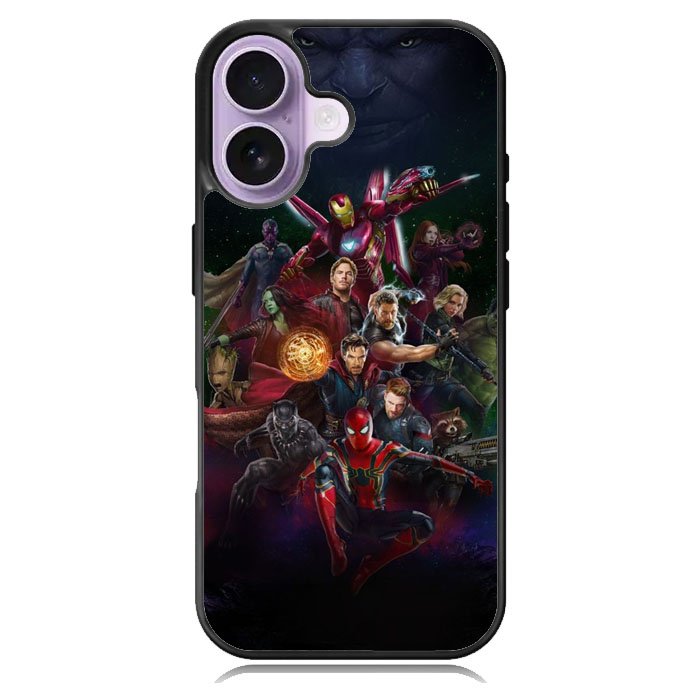 Avengers And Game iPhone 16 Plus Case DC0123