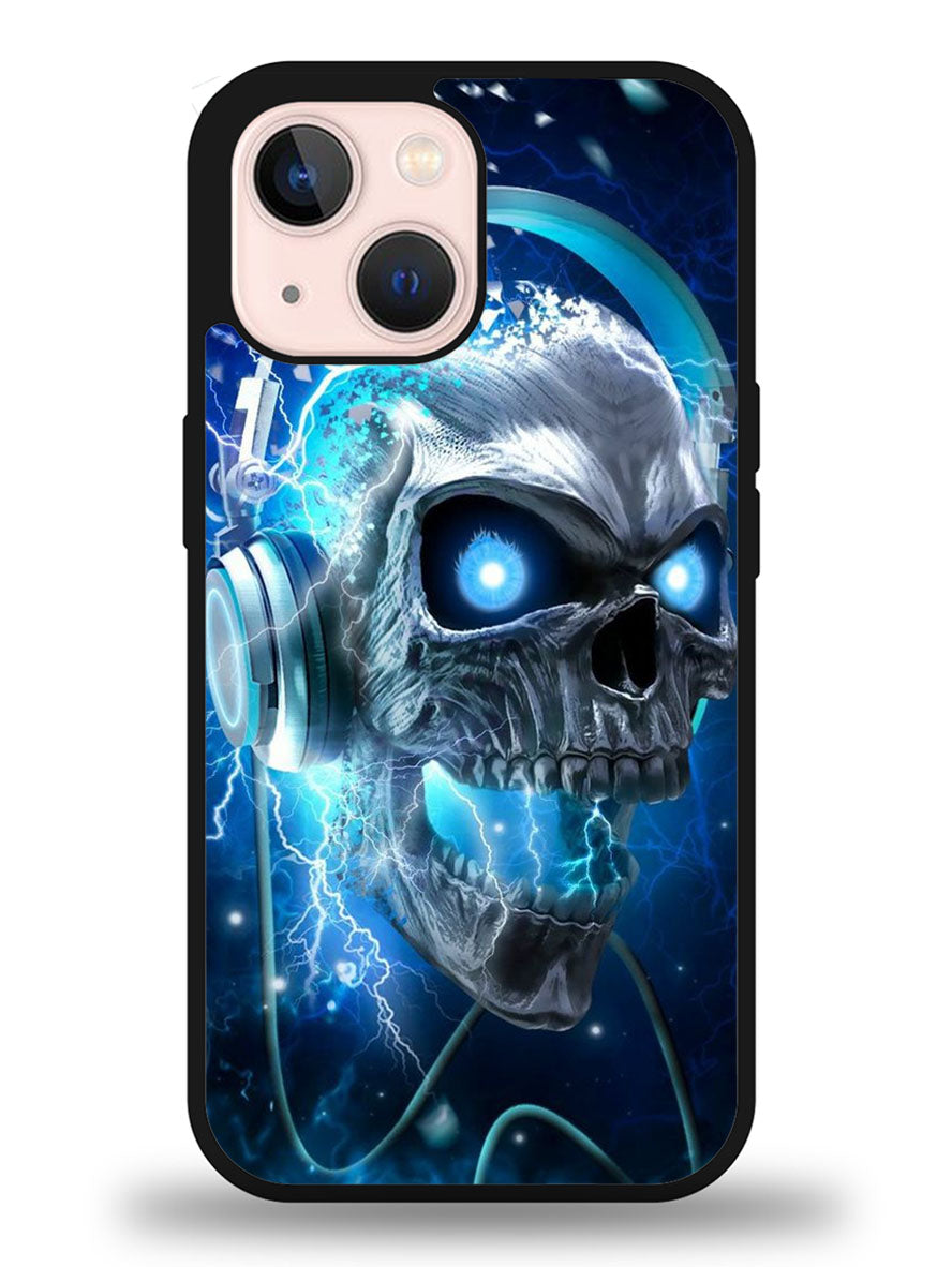Skull Blue iPhone 13 Case