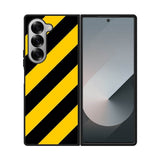 Black Yellow Samsung Galaxy Z Fold 7 5G Case