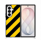 Black Yellow Samsung Galaxy Z Fold 8 Ultra Case