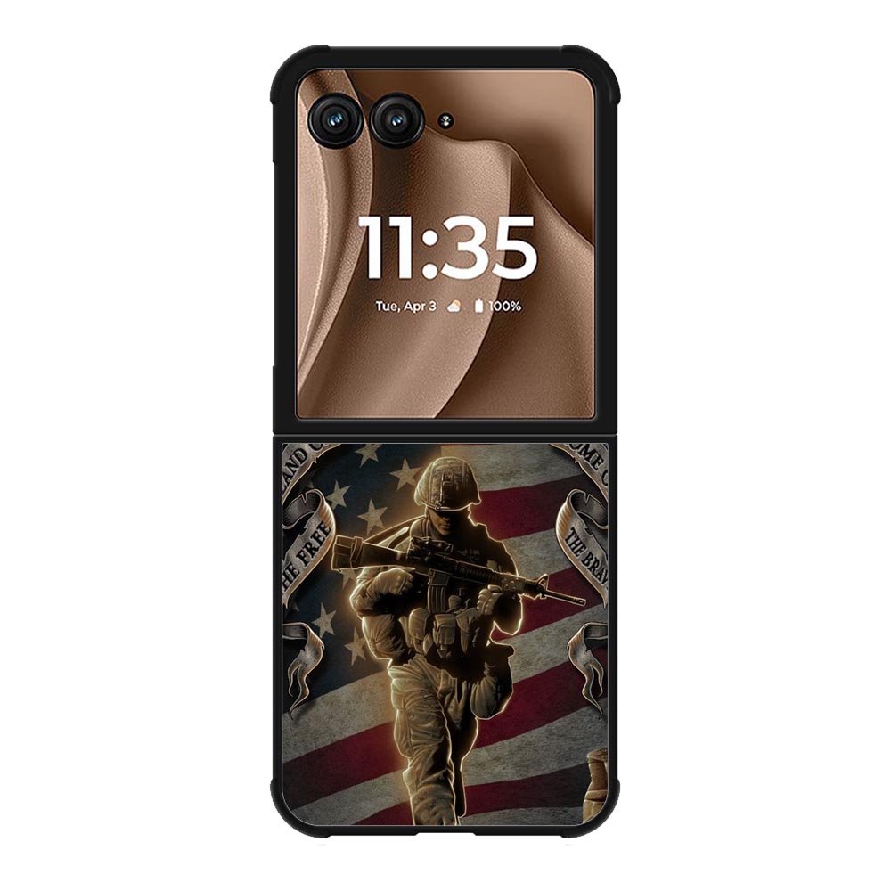 American Soldie Motorola Moto RAZR Plus 2025 Case