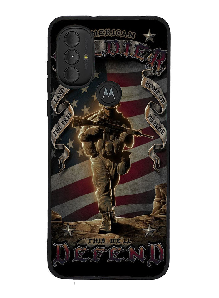 American Soldie Motorola Moto G Pure 2021 , Moto G Power 2022 Case