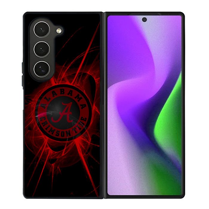 Alabama Logo Black Samsung Galaxy Z Fold 6 Case