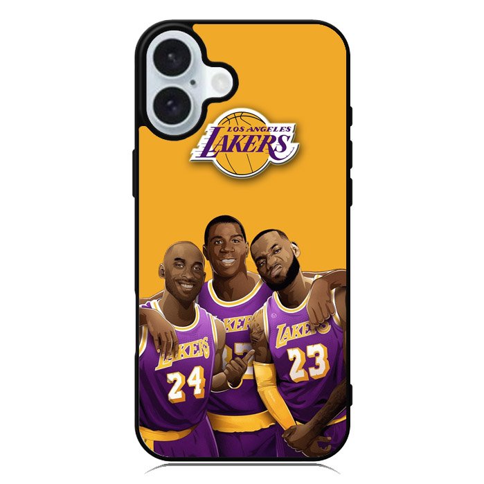 Lakers Team iPhone 16 Case