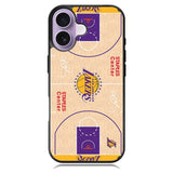 Lakers Basket iPhone 16 Case DC1004