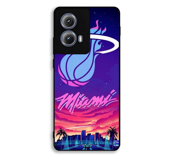Miami Heat Vice Motorola Moto Edge 2024 Case DC1128