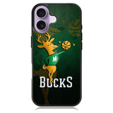 Bucks iPhone 16 Case DC0261