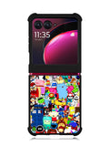 Doodle Art Motorola Moto Razr Plus 2023 , Moto Razr+ 2023 Case