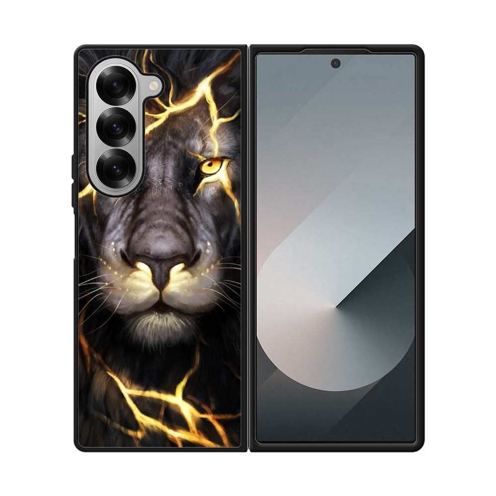 Gold Lion Samsung Galaxy Z Fold 7 5G Case