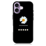 Peace Minus One iPhone 16 Case DC1387