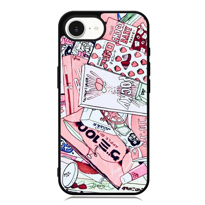 Japanese Pink iPhone 16e Case DC0899