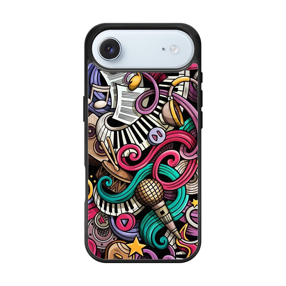 Doodles Music iPhone Air Case