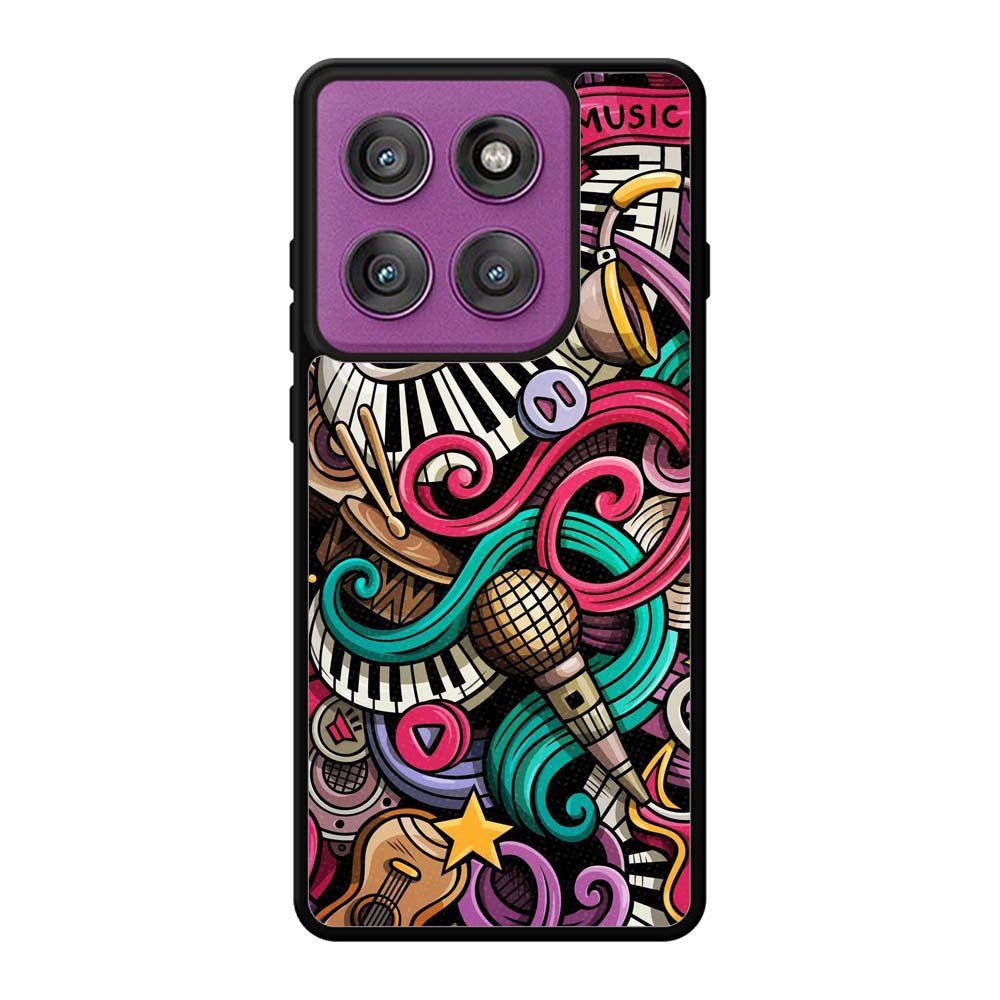 Doodles Music Motorola Moto Edge 60 Pro Case