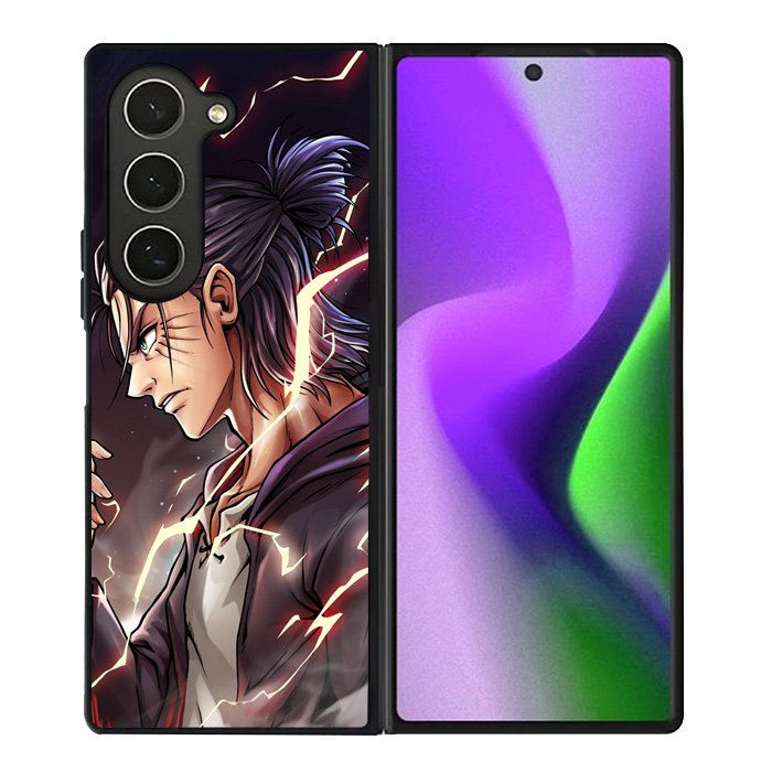 Eren Yeager Season 4 Samsung Galaxy Z Fold 6 Case