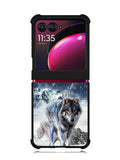 White Wolf Motorola Moto Razr Plus 2023 , Moto Razr+ 2023 Case