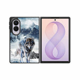 White Wolf Samsung Galaxy Z Fold 8 Case