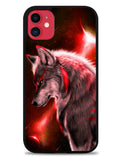 Cool Wolf Red iPhone 11 Case