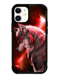 Cool Wolf Red iPhone 12 Case