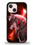 Cool Wolf Red iPhone 13 Case