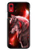 Cool Wolf Red iPhone XR Case