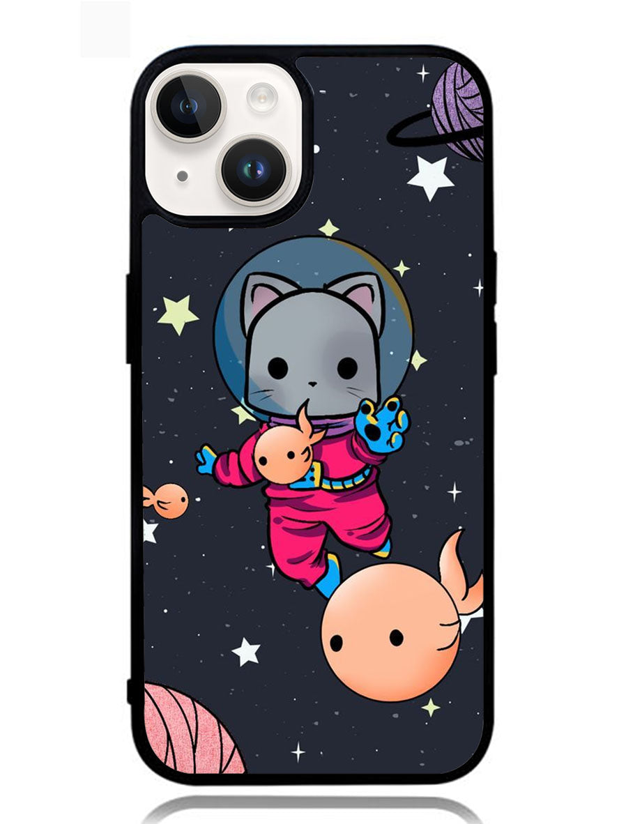 Exploring kitten iPhone 14 Case BLN4255