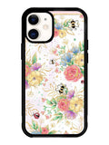 Bee Spring Flowers iPhone 12 Case