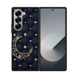 Golden Stars and Moon Samsung Galaxy Z Fold 7 5G Case