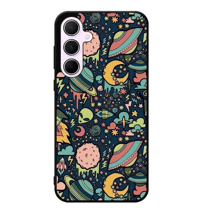 Aliens Rockets Space Samsung Galaxy A15 5G Case DC0055