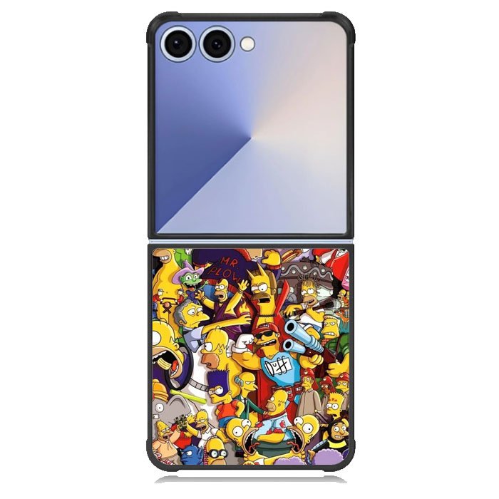 The Simpson Samsung Galaxy Z Flip 7 Case DC1875