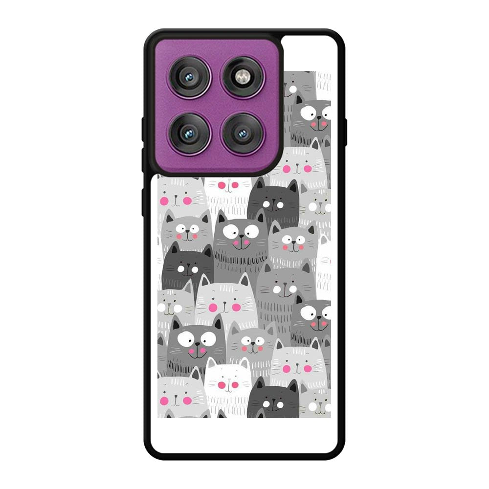 Cat Cutie Motorola Moto Edge 60 Pro Case