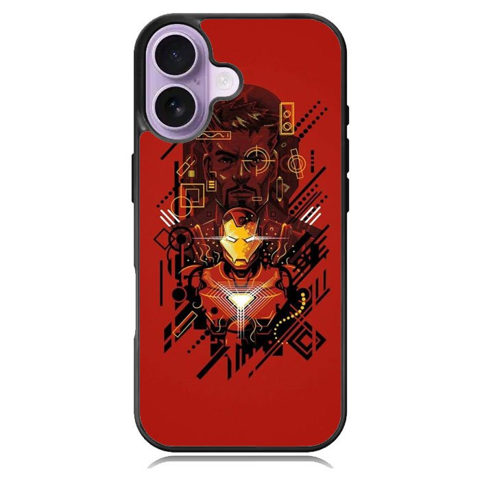 Iron Man Red iPhone 16 Case DC0883
