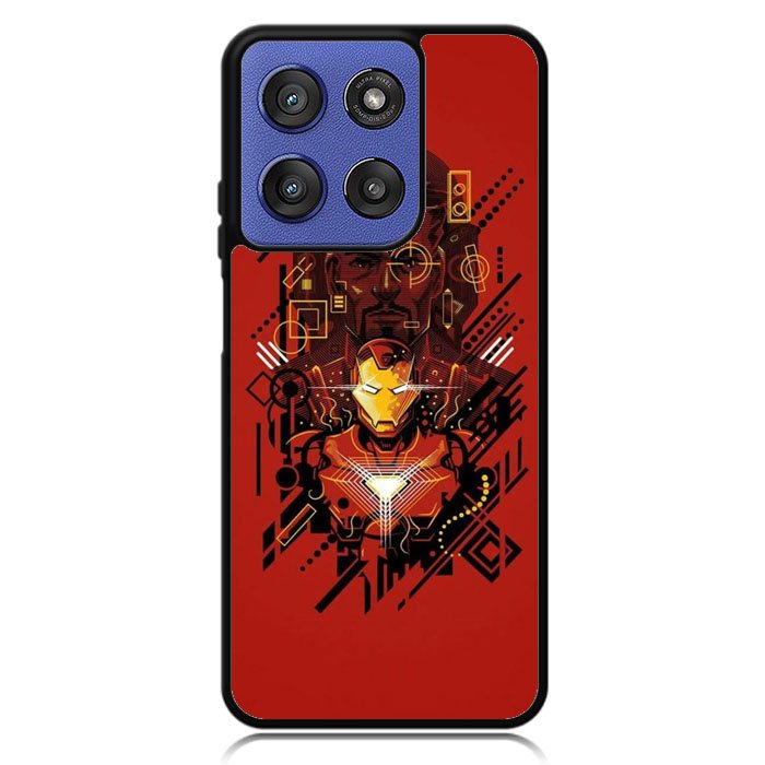Iron Man Red Motorola Moto G Stylus 5G 2025 DC0883