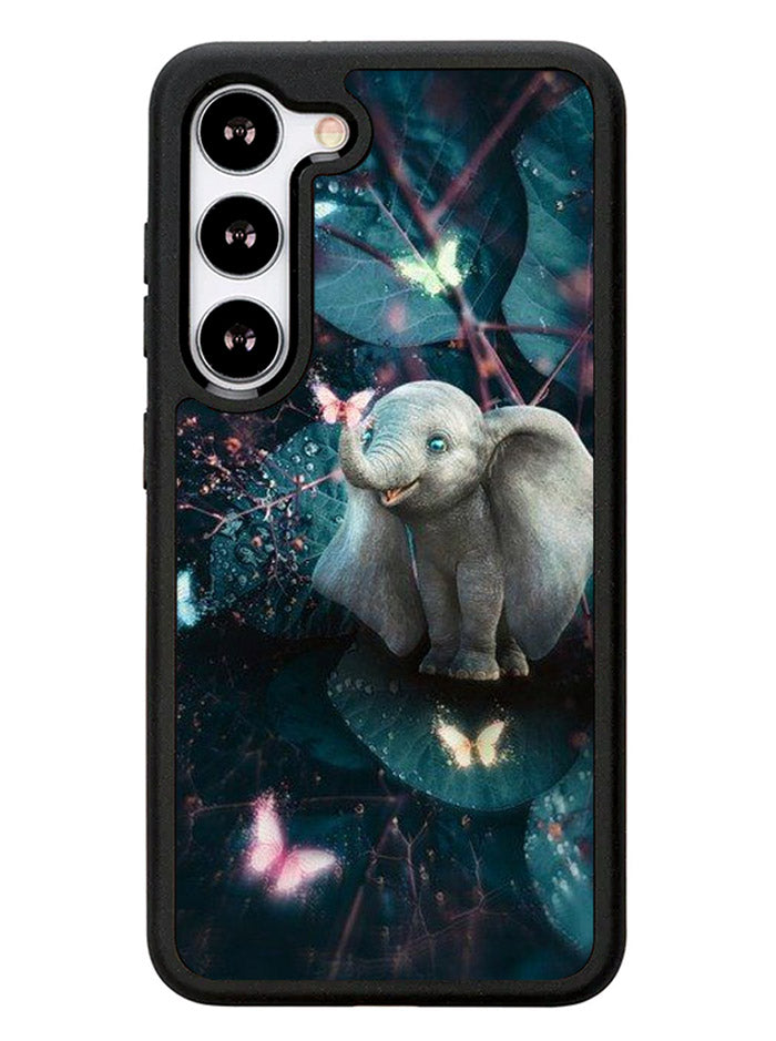 Butterfly Elephant Light F Samsung Galaxy S23 Plus 5G / Samsung Galaxy S23+ 5G Case