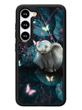 Butterfly Elephant Light F Samsung Galaxy S23 Plus 5G / Samsung Galaxy S23+ 5G Case