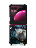 Butterfly Elephant Light F Motorola Moto Razr Plus 2023 , Moto Razr+ 2023 Case