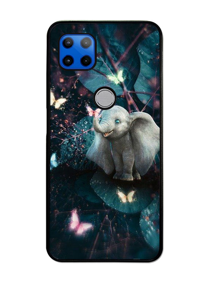 Butterfly Elephant Light F Motorola Moto G 5G Case , Moto One 5G Ace Case