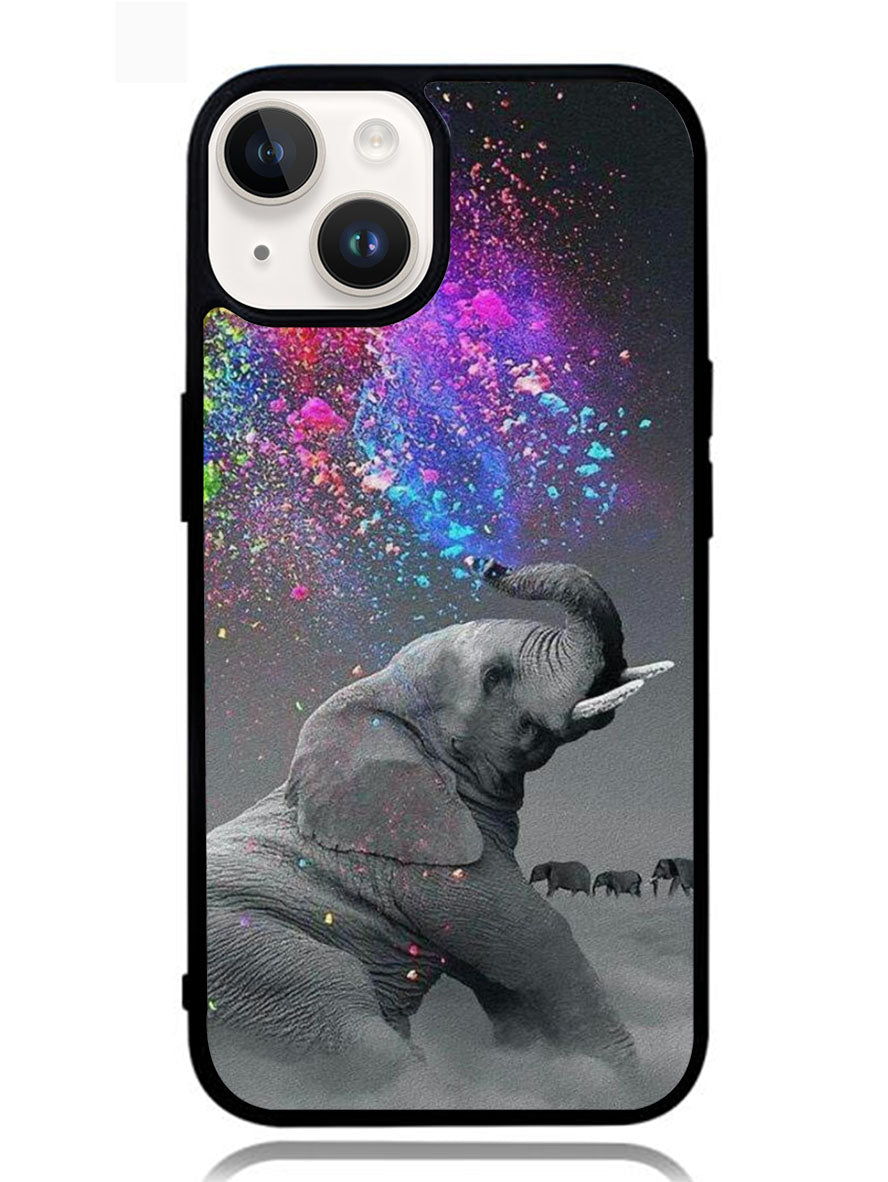 Elephant Wallpaper iPhone 14 Plus Case BLN3052