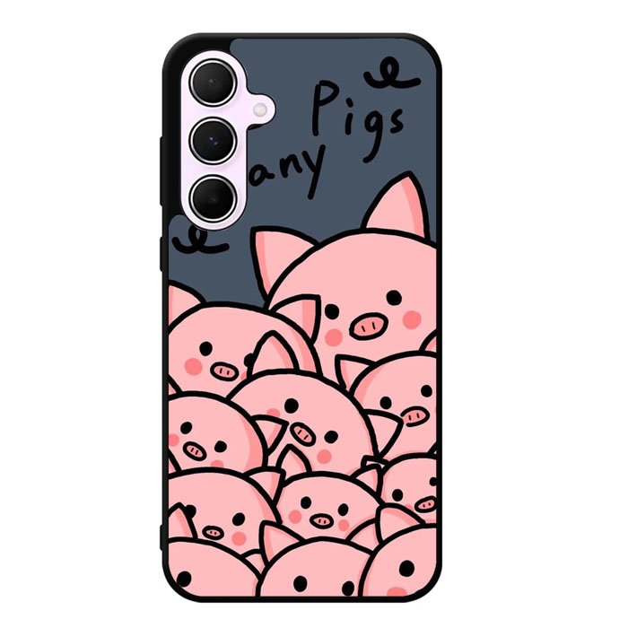 Many Pigs Samsung Galaxy A25 5G Case DC1088