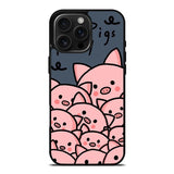 Many Pigs iPhone 16 Pro Max Case DC1088