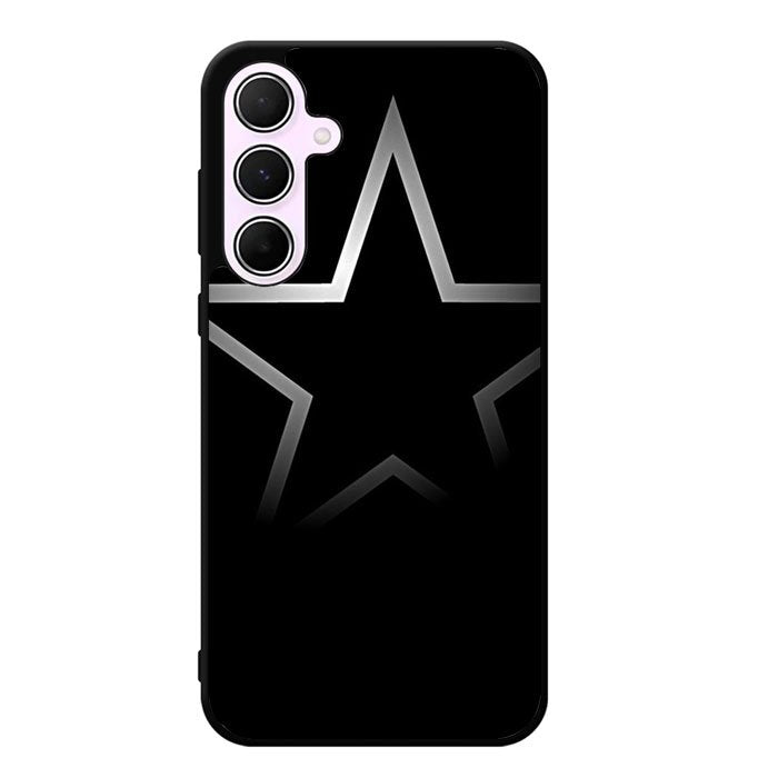 Dallas Cowboy Black Case Samsung Galaxy A55 5G Case DC0424