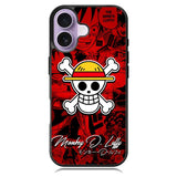 One Piece Logo Comic Case iPhone 16 Case DC1363